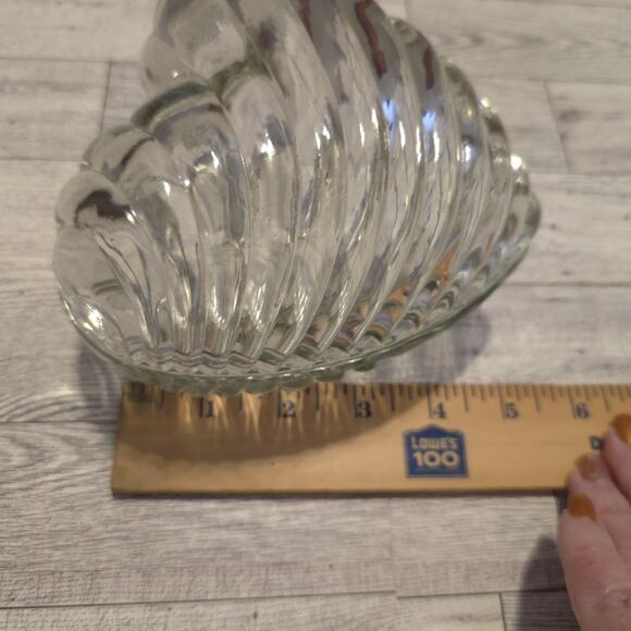 VINTAGE Jeannette Glass CRYSTAL CURIOS THE HEART Trinket Candy Dish Keepsakes - Picture 7 of 11